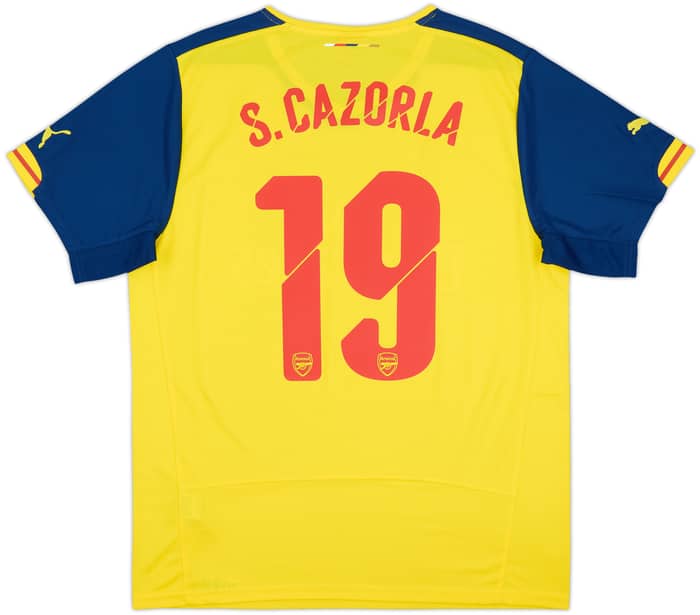 2014-15 Arsenal Away Shirt S.Cazorla #19 - 8/10 - (L)