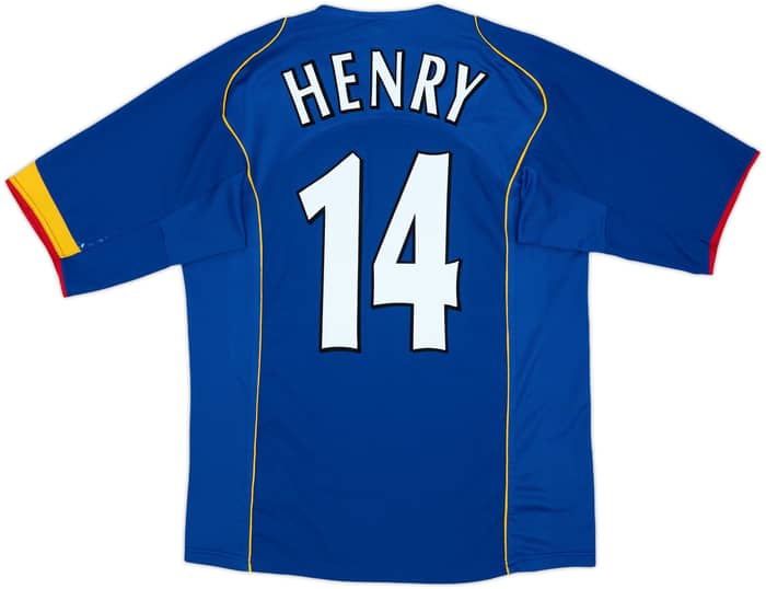 2004-06 Arsenal Away Shirt Henry #14 - 8/10 - (M)