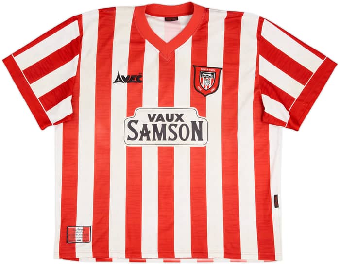 1996-97 Sunderland Home Shirt Quinn #17 - 7/10 - (XXL)