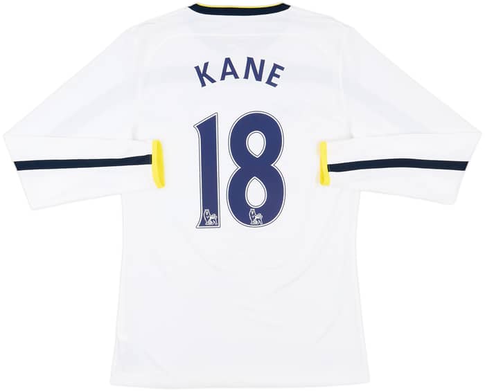 2014-15 Tottenham Home L/S Shirt Kane #18 - 8/10 - (M)