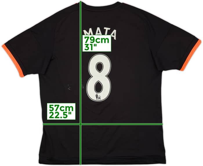 2015-16 Manchester United Third Shirt Mata #8 - 5/10 - (XL)