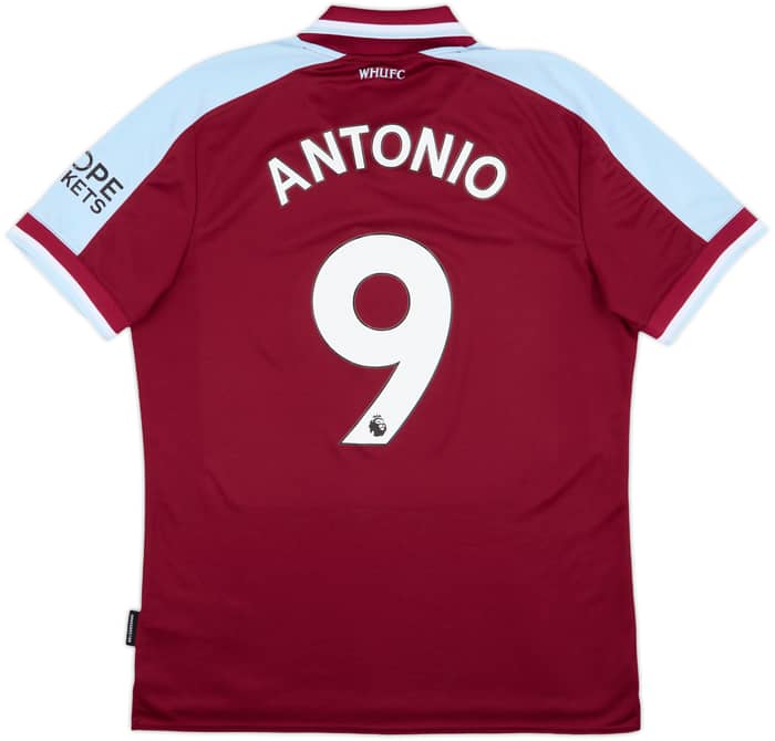 2021-22 West Ham Home Shirt Antonio #9 - 6/10 - (L)