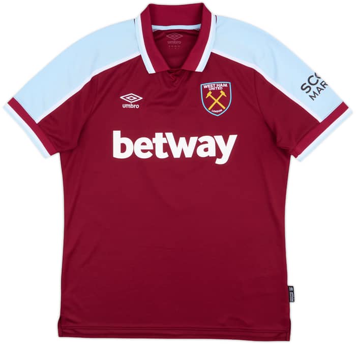 2021-22 West Ham Home Shirt Antonio #9 - 6/10 - (L)