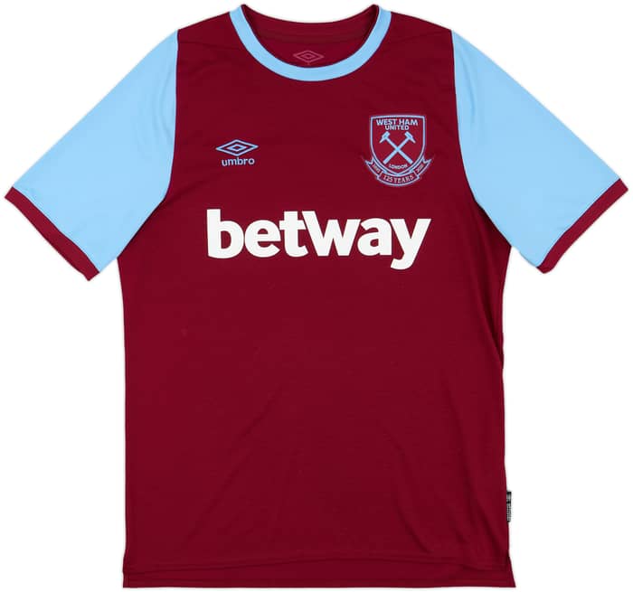 2020-21 West Ham Home Shirt - 8/10 - (L)
