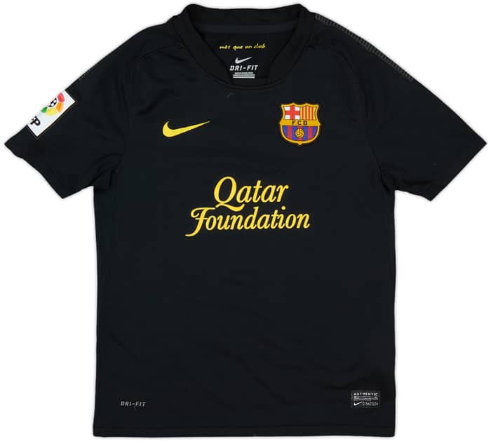 2011-12 Barcelona Away Shirt - 8/10 - (S.Boys)