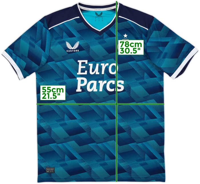 2023-24 Feyenoord Away Shirt - 10/10 - (L)