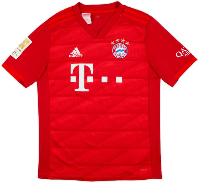 2019-20 Bayern Munich Home Shirt Thiago #6 - 7/10 - (XL.Boys)