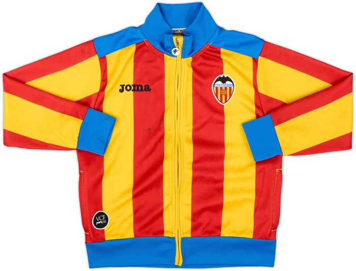 2011-12 Valencia Joma Track Jacket - 7/10 - (S.Boys)