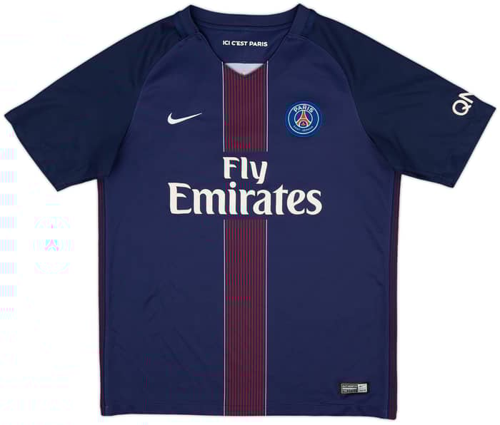 2016-17 Paris Saint-Germain Home Shirt - 7/10 - (XL.Boys)