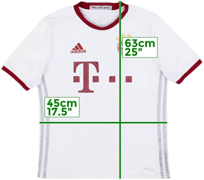 2016-17 Bayern Munich Third Shirt - 4/10 - (L.Boys)