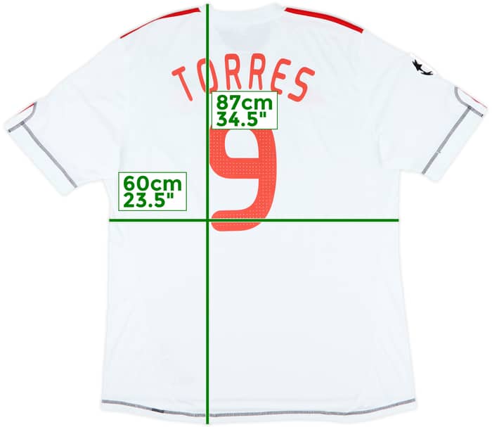 2009-10 Liverpool Third Shirt Torres #9 - 9/10 - (XXL)