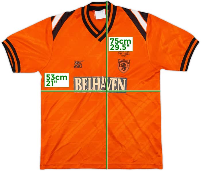 1989-91 Dundee United Home Shirt - 6/10 - (L)