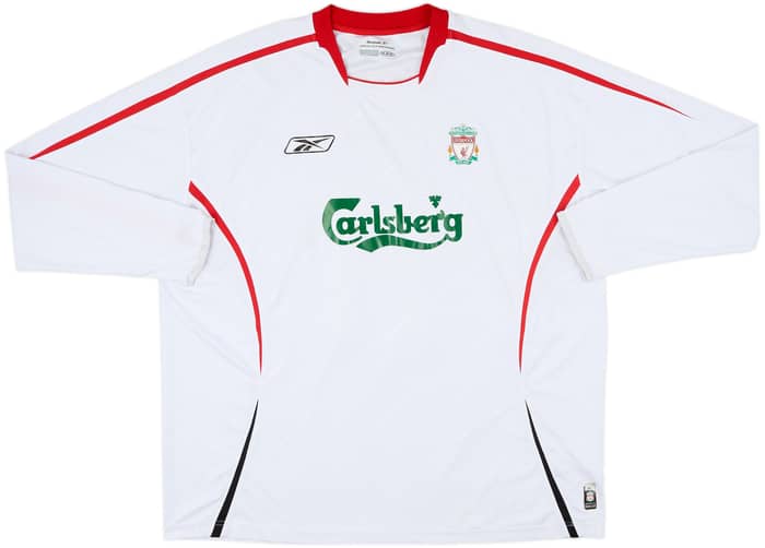 2005-06 Liverpool Away L/S Shirt Fowler #11 - 6/10 - (XXL)