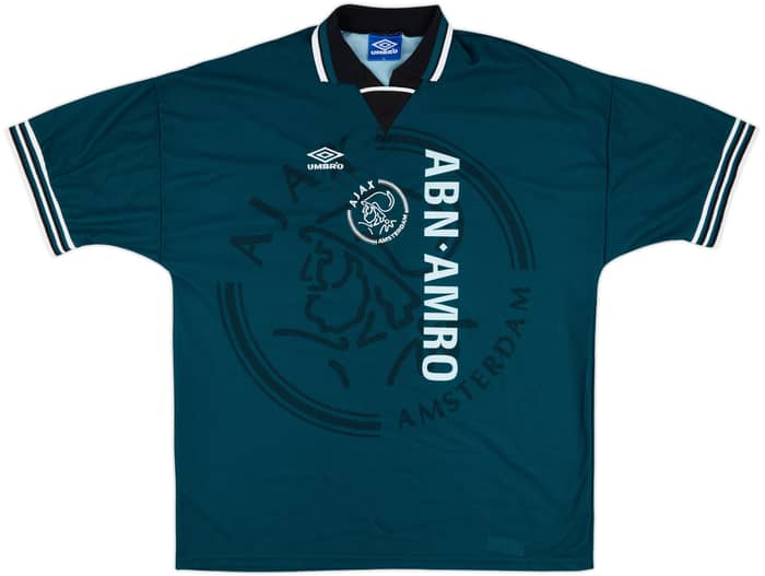 1995-96 Ajax Away Shirt #11 - 8/10 - (XL)