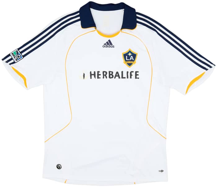 2007-08 LA Galaxy Home Shirt Beckham #23 - 4/10 - (XL)