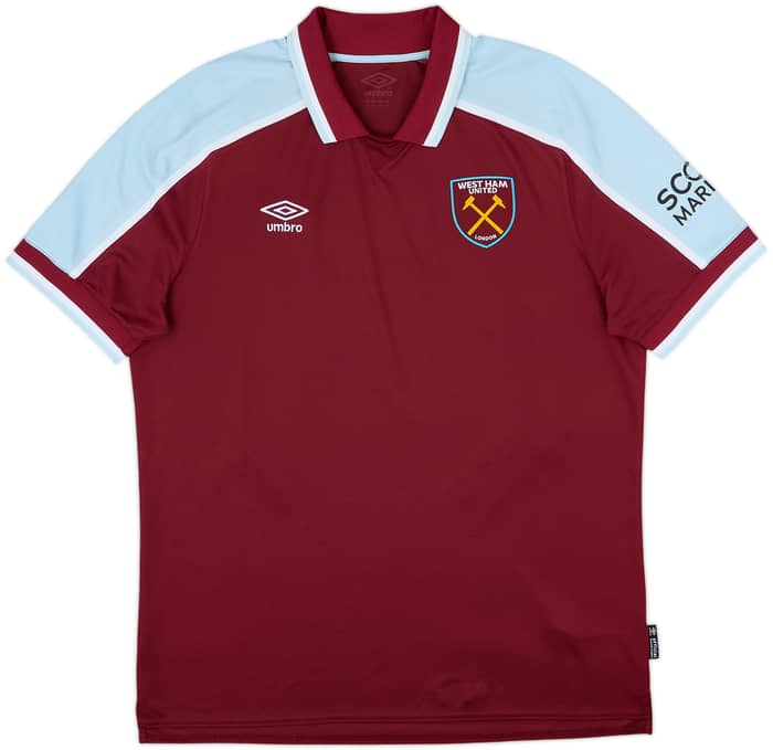 Camiseta de local de West Ham 2021-22 Bowen #20 - 9/10 - (XL)