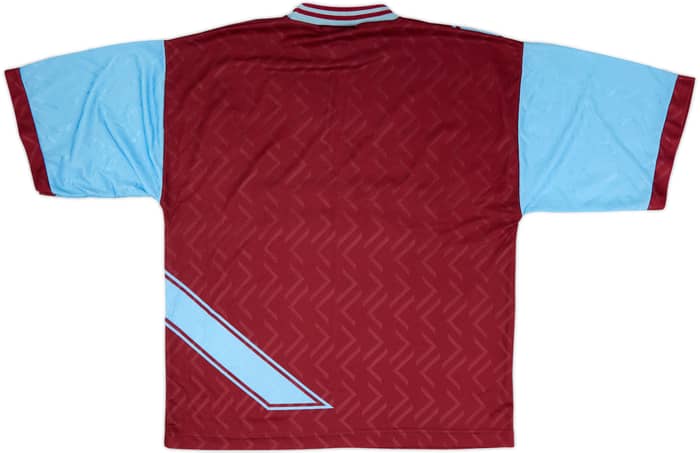 1993-95 West Ham Home Shirt - 7/10 - (L)