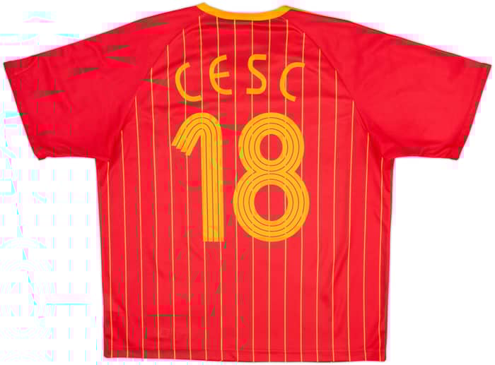 2006-08 Spain Basic Home Shirt Cesc #18 - 9/10 - (L)