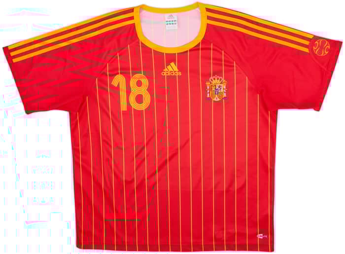2006-08 Spain Basic Home Shirt Cesc #18 - 9/10 - (L)