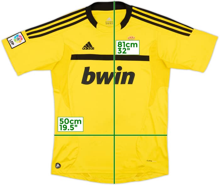 2011-12 Real Madrid GK S/S Shirt - 5/10 - (M)