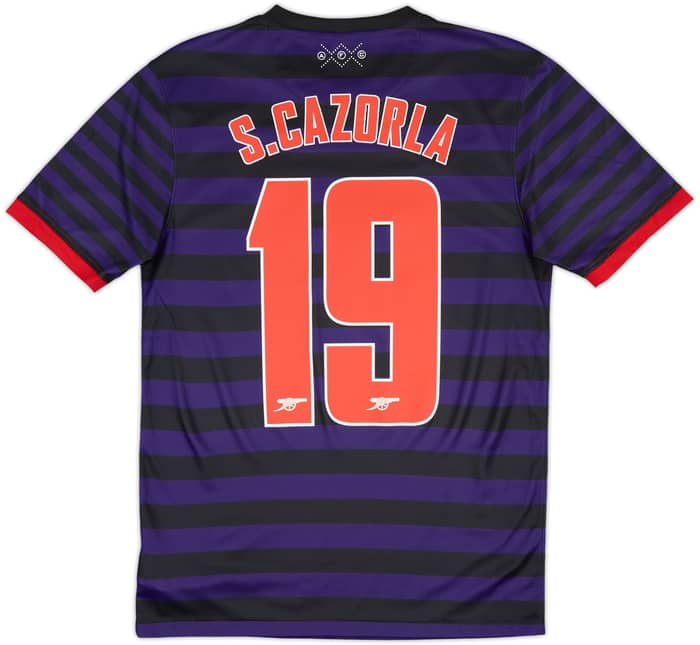 2012-13 Arsenal Away Shirt S.Cazorla #19 - 8/10 - (S)