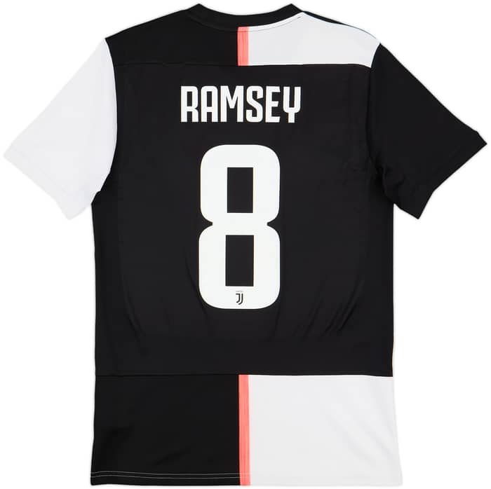 2019-20 Juventus Home Shirt Ramsey #8 - 8/10 - (S)