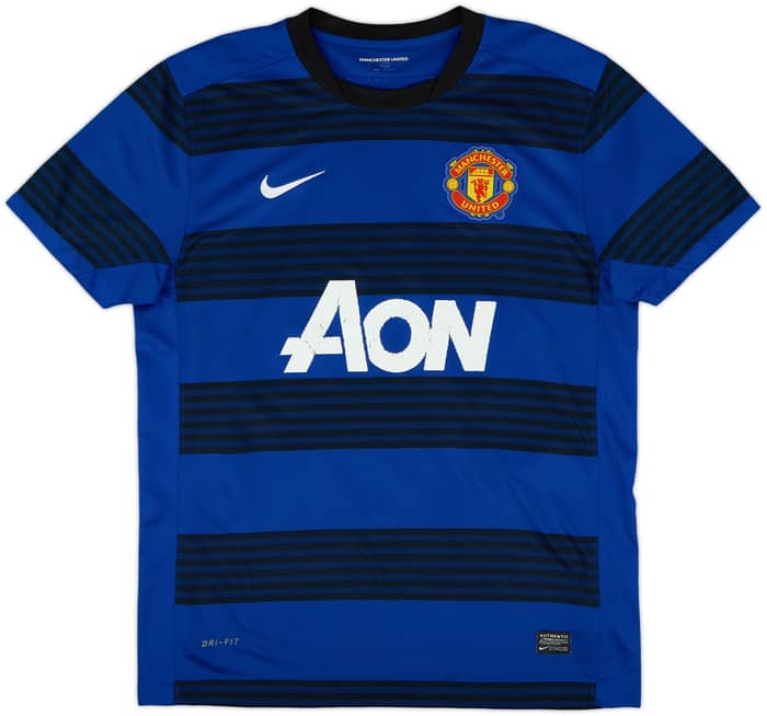 2011-13 Manchester United Away Shirt Berbatov #9 - 6/10 - (L)