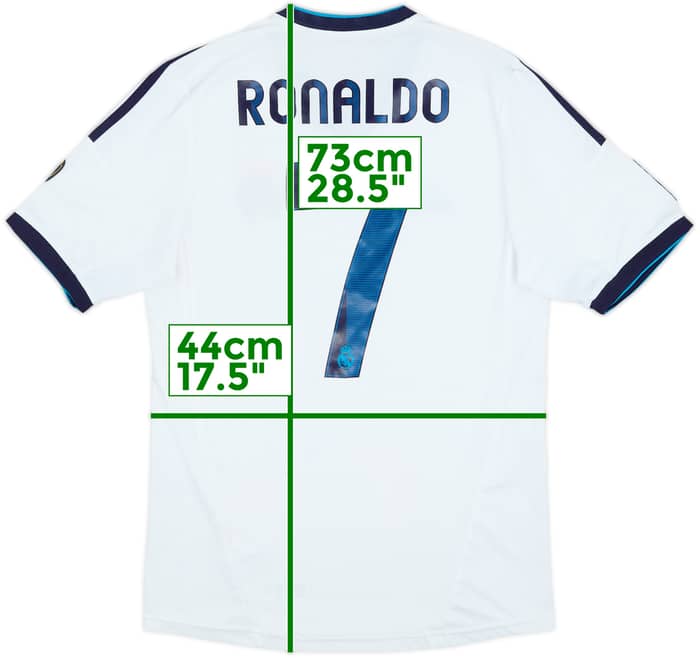 2012-13 Real Madrid Home Shirt Ronaldo #7 - 6/10 - (S)