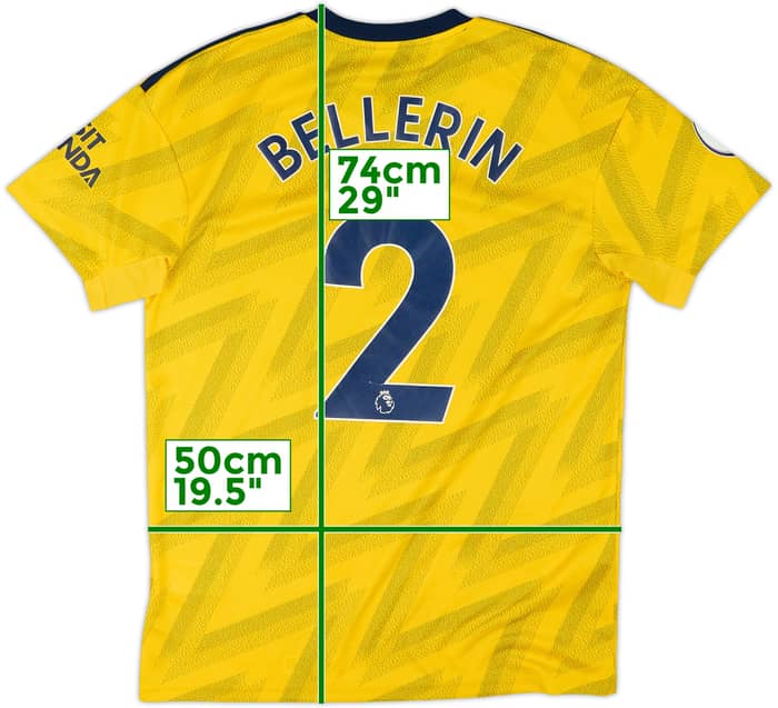 2019-20 Arsenal Away Shirt Bellerin #2 - 7/10 - (M)