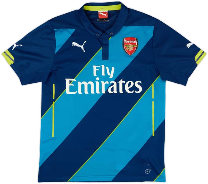 2014-15 Arsenal Third Shirt Arteta #8 - 9/10 - (S)