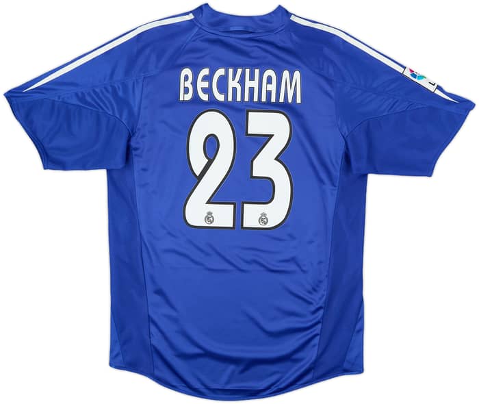 2004-05 Real Madrid Third Shirt Beckham #23 - 8/10 - (S)