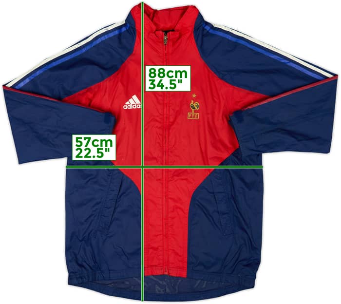 2004-06 France adidas Hooded Rain Jacket - 6/10 - (S)