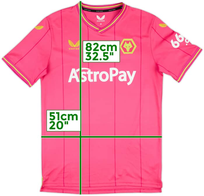 2023-24 Wolves GK S/S Shirt - 10/10 - (M)