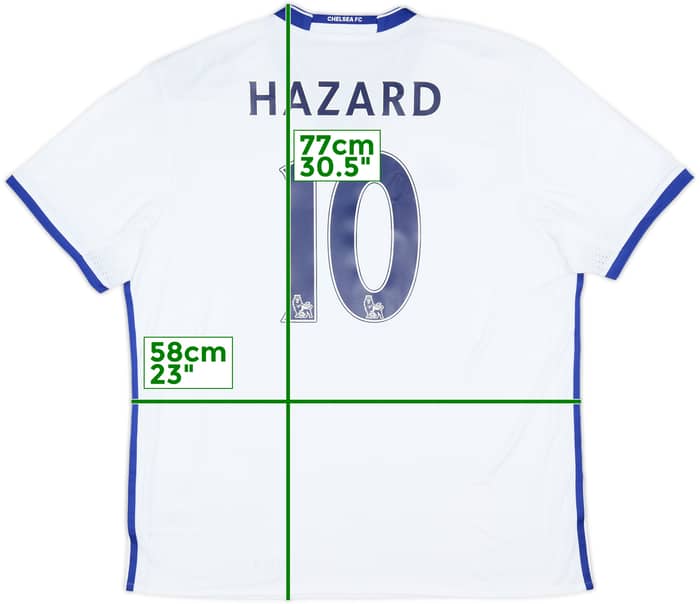 2016-17 Chelsea Third Shirt Hazard #10 (XL)
