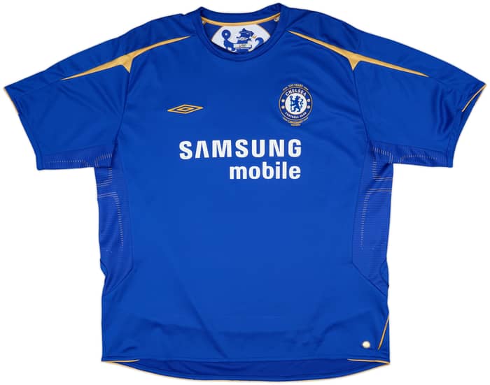 2005-06 Chelsea Centenary Home Shirt Lampard #8 - 7/10 - (3XL)