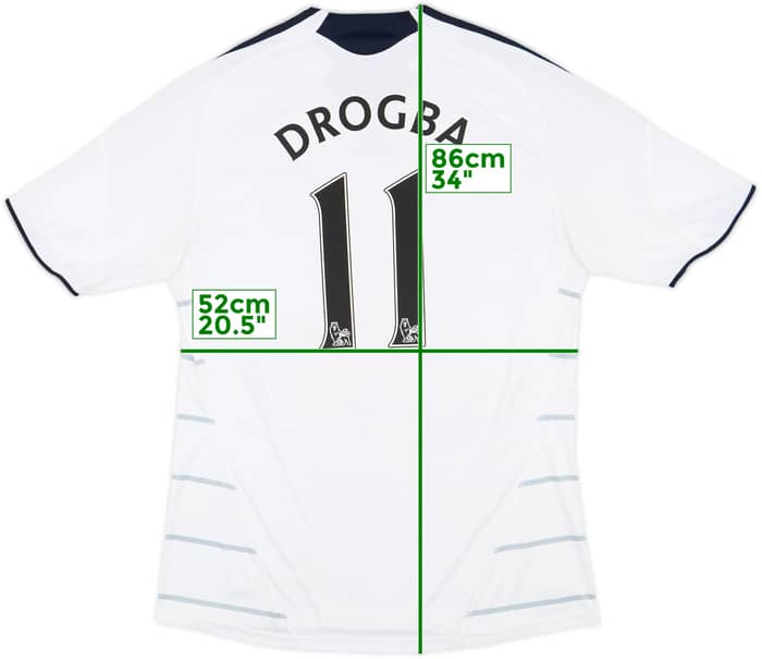 2009-10 Chelsea Third Shirt Drogba #11 - 8/10 - (L)