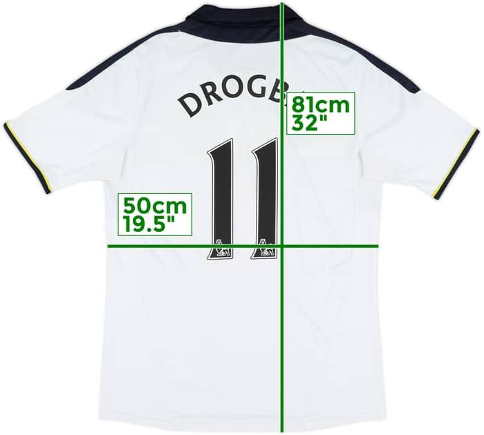 2011-12 Chelsea Third Shirt Drogba #11 - 5/10 - (M)