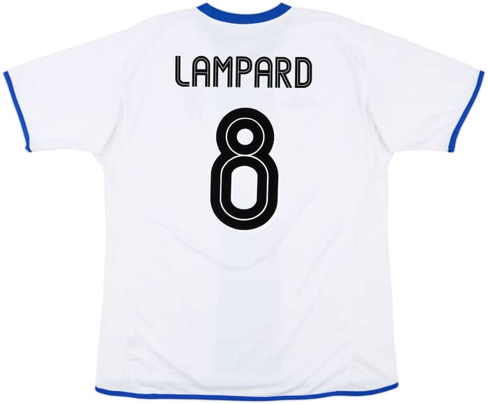 2003-05 Chelsea Away Shirt Lampard #8 - 6/10 - (L)