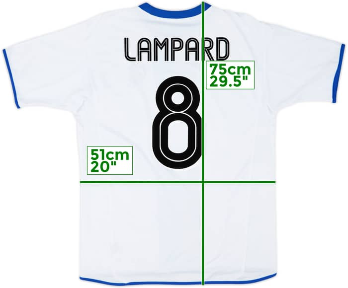2003-05 Chelsea Away Shirt Lampard #8 - 7/10 - (S)