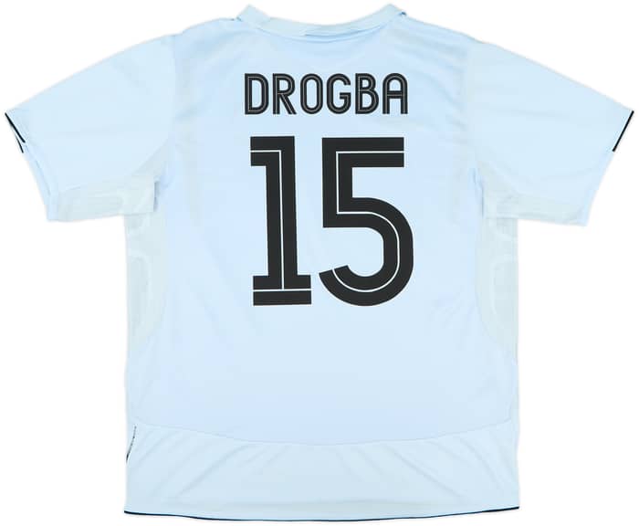 2005-06 Chelsea Away Shirt Drogba #15 - 9/10 - (XXL)