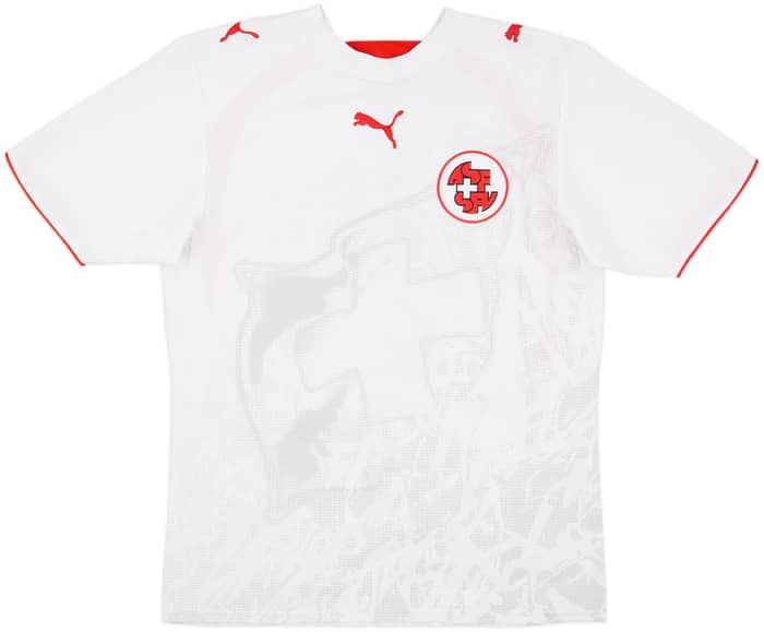 2006-08 Switzerland Away Shirt Frei #9 - 6/10 - (S)