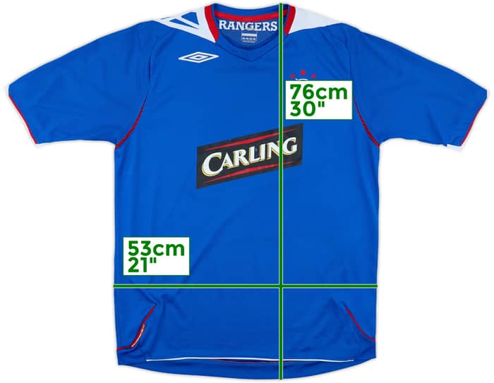 2006-07 Rangers Home Shirt - 5/10 - (L)