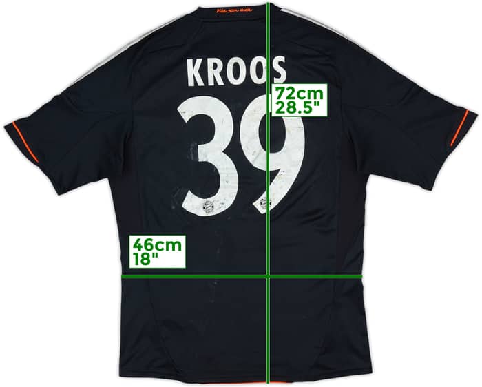 2012-13 Bayern Munich Third Shirt Kroos #39 - 5/10 - (M)