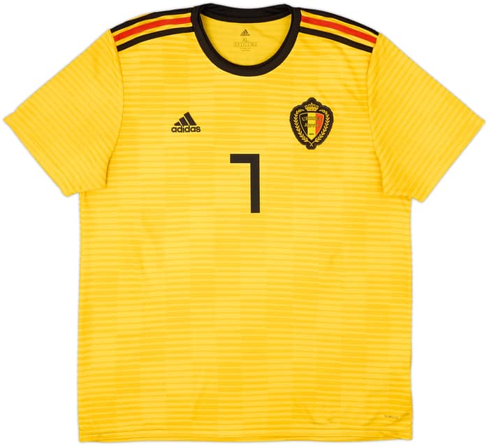 2018-19 Belgium Away Shirt De Bruyne #7 - 10/10 - (XL)