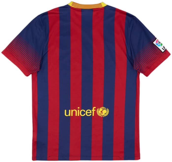 2013-14 Barcelona Home Shirt - 5/10 - (S)