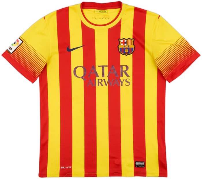 2013-15 Barcelona Away Shirt - 3/10 - (M)