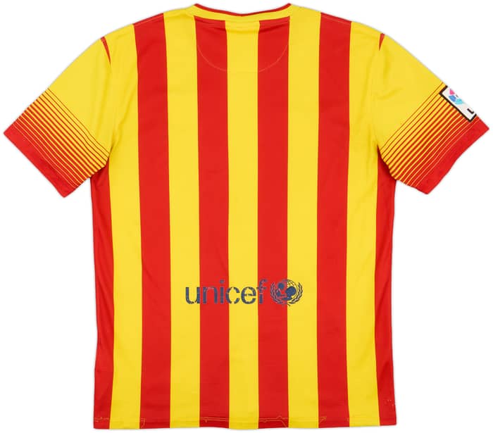 2013-15 Barcelona Away Shirt - 3/10 - (M)