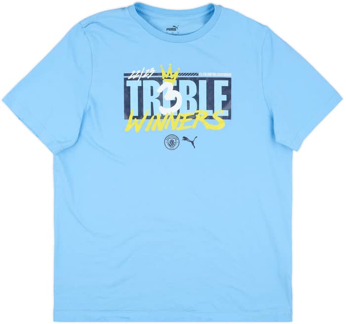 2022-23 Manchester City Puma Cotton Tee - 10/10 - (L)