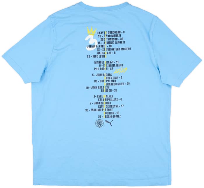 2022-23 Manchester City Puma Cotton Tee - 10/10 - (L)