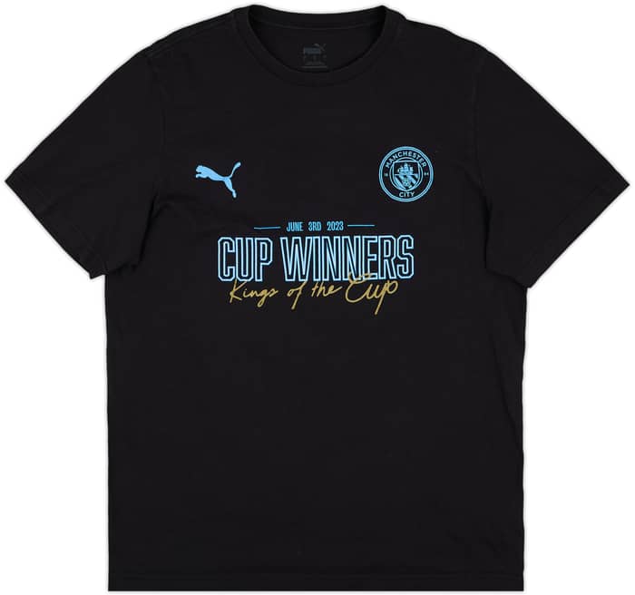 2022-23 Manchester City Puma Cotton Tee - 10/10 - (L)
